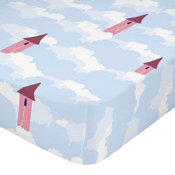 Happy Friday Fitted sheet Long braid 70x140x14 cm (Cot bed) Multicolor