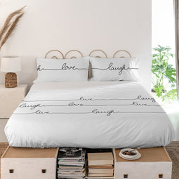 Happy Friday Live Bed sheet