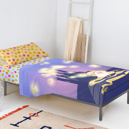 Happy Friday Long braid Sheet set 2 piece