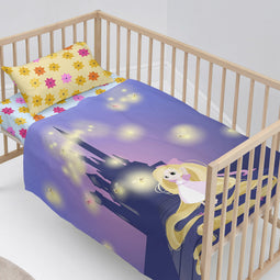 Happy Friday Long braid Sheet set cot 2 piece