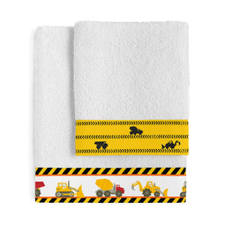 Happy Friday Machinery Towel set Pack of 2