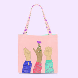 Happy Friday Me Tote bag 43x42 cm