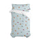 Happy Friday Mini dinosaur Duvet cover set 2 pieces