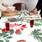 Happy Friday Mistletoe Tablecloth