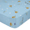 Happy Friday Fitted sheet Montgolfiere 90x200x32 cm (Single) Multicolor