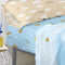 Happy Friday Fitted sheet Montgolfiere 90x200x32 cm (Single) Multicolor