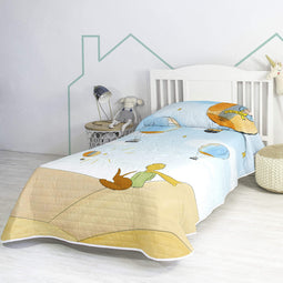 Happy Friday Bedspread Montgolfiere 200x260 cm (Single) Multicolor