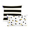 Happy Friday Mustard Cushion cover 50x50 + 50x30 cm
