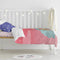 Happy Friday Moon dream Duvet cover set cot 2 piece