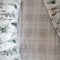 Happy Friday Fitted sheet Mystical winter 180x200x32 cm (Superking) Multicolor