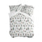 Happy Friday Fitted sheet Mystical winter 180x200x32 cm (Superking) Multicolor