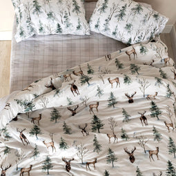 Happy Friday Mystical winter Duvet cover