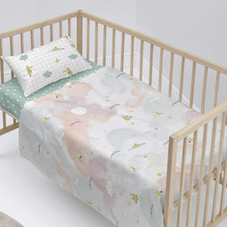 Happy Friday Nuages Sheet set cot 2 piece