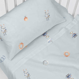 Happy Friday Sheet set 2 pieces Nut 100x130 cm (Cot) Multicolor