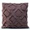 Happy Friday Origami felt Decorative cushion cover 50x50 cm Burgundy