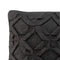 Happy Friday Origami felt Decorative cushion cover 50x50 cm Black