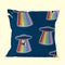 Happy Friday Ovni Pillow cover