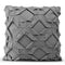 Happy Friday Origami felt Decorative cushion cover 50x50 cm Grey