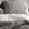 Happy Friday Oxford Pillow cover Grey