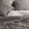 Happy Friday Oxford Duvet cover Grey