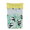 Happy Friday Panda garden blue Sheet set 2 piece