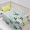 Happy Friday Panda garden blue Sheet set cot 2 piece
