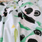 Happy Friday Panda garden blue Duvet cover set 2 piece