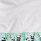 Happy Friday Panda garden blue Towel set Pack of 2