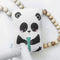 Happy Friday Panda garden Cushion 40x30 cm