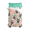 Happy Friday Panda garden Duvet cover set 2 piece