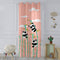 Happy Friday Panda garden Curtain 140x265 cm
