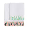 Happy Friday Panda garden Towel set Pack of 2