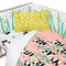 Happy Friday Panda garden Bumper 210x40 cm