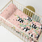 Happy Friday Panda garden Bedspread Cot 100x130 cm
