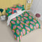Happy Friday Duvet cover Papaya 180x220 cm (Single) Multicolor