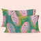 Happy Friday Papaya Pillow cover