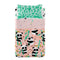 Happy Friday Panda garden Sheet set cot 2 piece