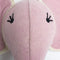 Happy Friday Felt deco Pink elephant 40x30x36 cm Multicolor