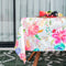 Happy Friday Pink bloom Tablecloth