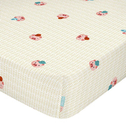 Happy Friday Piggys Fitted sheet cot