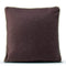 Happy Friday Piping felt Decorative cushion cover 50x50 cm Burgundy