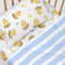 Happy Friday Pirate ship Fitted sheet cot