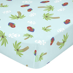 Happy Friday Pirata Fitted sheet cot