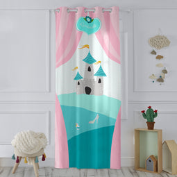 Happy Friday Pumpkin Curtain 140x265 cm