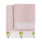 Happy Friday Pumpkin Towel set Pack of 2 Pink