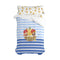 Happy Friday Pirate ship Duvet cover set 2 pieces