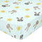 Happy Friday Rabbit family Fitted sheet