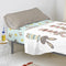 Happy Friday Rabbit family Fitted sheet