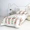 Happy Friday Rabbit family Bedspread