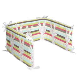 Happy Friday Rabbit family Bumper 210x40 cm